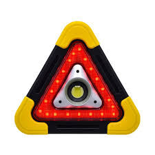 Linterna triángulo de emergencia